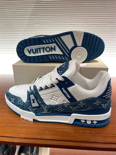 louis vuitton schuhe herren blau|louis vuitton shoes for female.